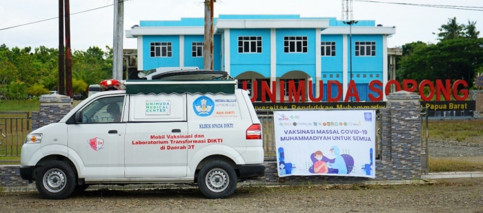 Vaksinasi Muhammadiyah Untuk Semua digelar di Universitas Pendidikan Muhammadiyah Sorong