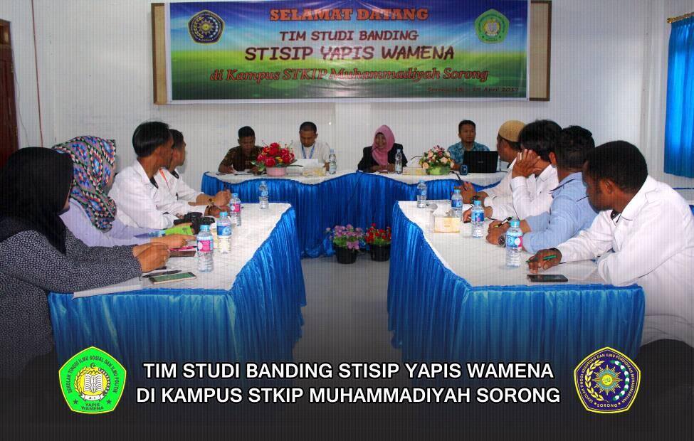 STISIP Ilmu Amaliyah YAPIS Wamena Study Banding ke Kampus Biru