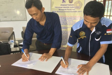 LP3M Tandatangani Kontrak Penelitian Tahun 2017