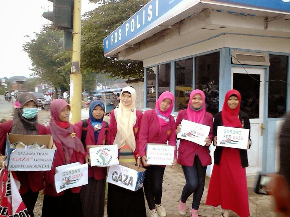 STKIP Muhammadiyah Sorong Galang Bantuan Untuk Palestina