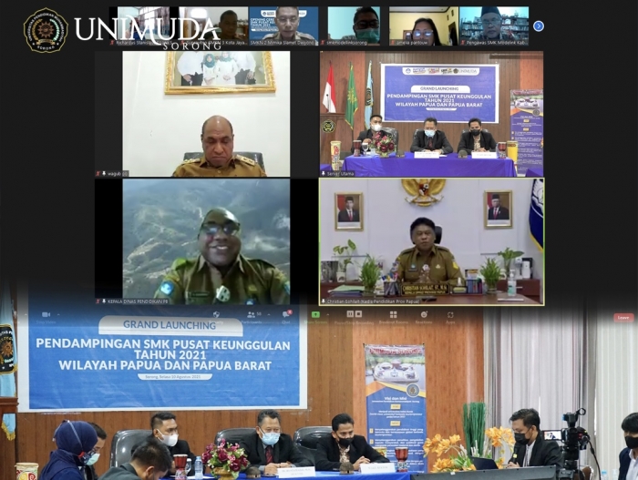 Bangga! UNIMUDA Resmi Luncurkan Program SMK Pusat Unggulan Kemendikbud untuk Tanah Papua