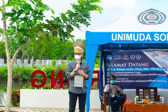 Dirjen Dikti Akui Prestasi UNIMUDA Sorong