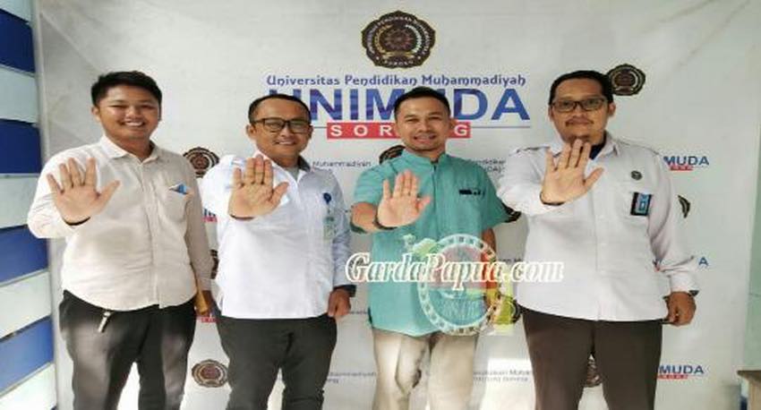 Bersama BNNP Papua, UNIMUDA Sorong Siap Berantas Narkoba