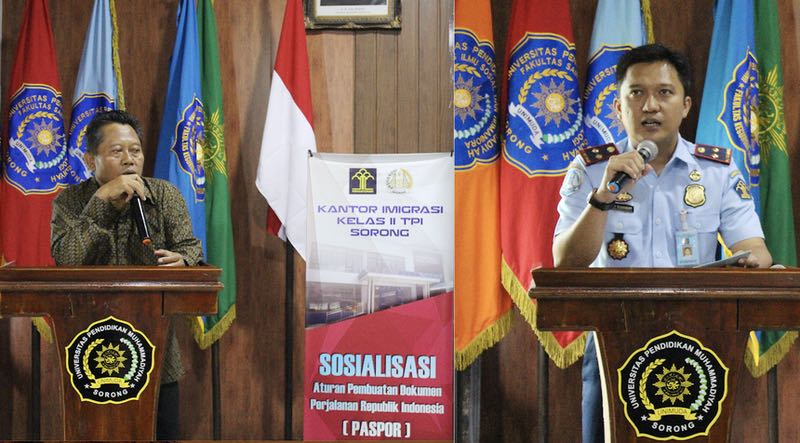 UNIMUDA Sorong Bantu Perbaiki “Citra Negatif” Keimigrasian Sorong