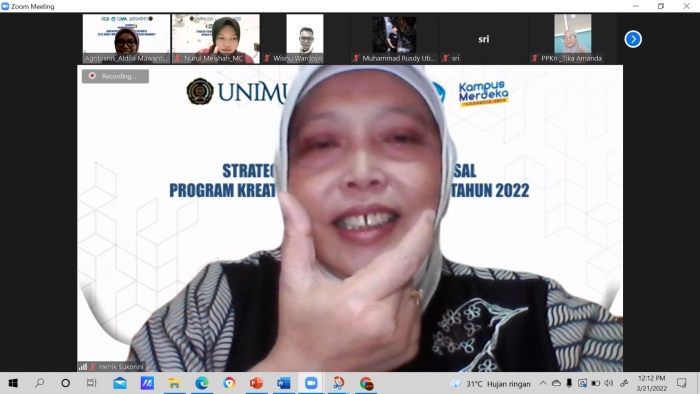 LEMAWA Gelar BIMTEK Online Susun Strategi Teknik Penulisan Proposal PKM
