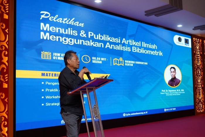 LP3M UNIMUDA Sorong Fokus pada Publikasi Internasional - Aktualisasi melalui Bimtek
