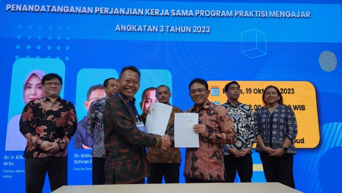 Menangkan Hibah 125 Kelas Praktisi Mengajar, UNIMUDA Sorong Teken Kerjasama Bersama Kemendikbud RI