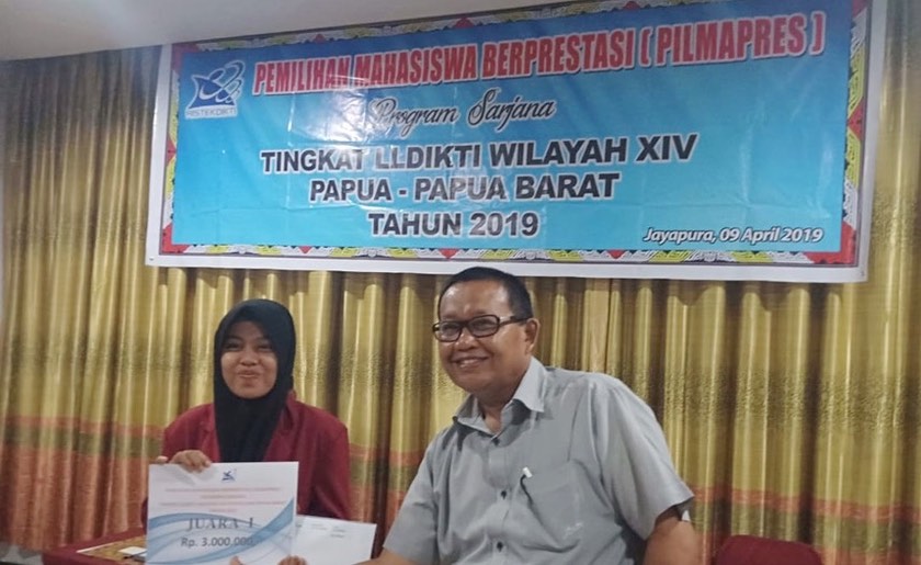 Mute, Mahasiswa Berprestasi UNIMUDA Sorong Lolos ke Tingkat Nasional