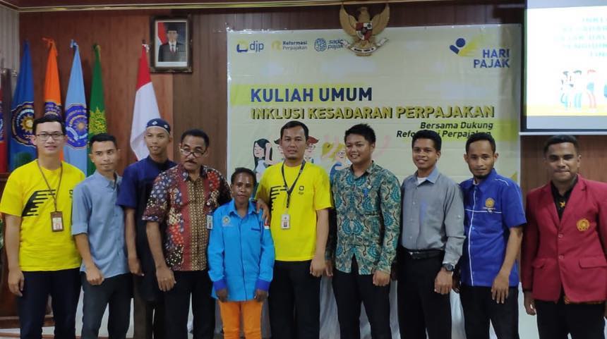 Kepala KPPP Sorong Ajak UNIMUDA untuk Dukung Reformasi Perpajakan