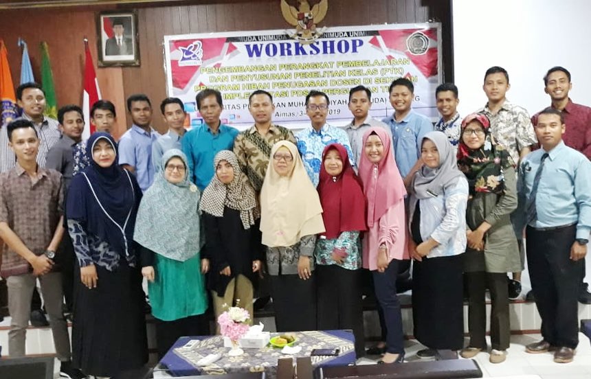 Tim PDS UNIMUDA Sorong  Gelar Workshop Pengembangan Perangkat Pembelajaran