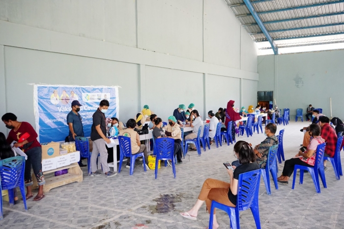 Peduli Kemanusiaan, UNIMUDA 9 Kali Gelar Vaksinasi Massal Untuk Masyarakat