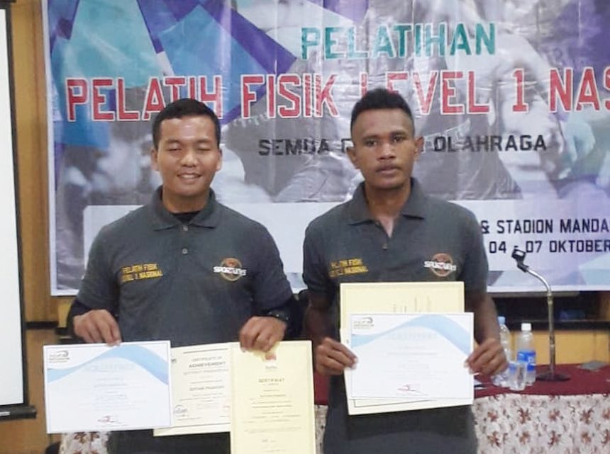 2 Mahasiswa UNIMUDA Raih Lisensi Pelatih Nasional