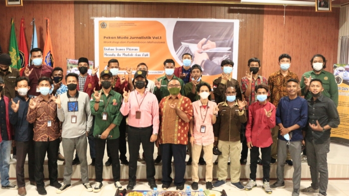 Rektor UNIMUDA Resmikan Pekan Muda jurnalistik UNIMUDA