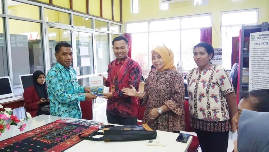 Pemkab. Sorong Gandeng UNIMUDA untuk Kembangkan Perpustakaan Daerah