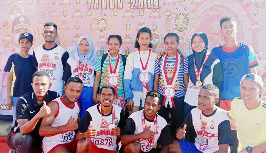 UKM Atletik UNIMUDA Sabet Juara Bhayangkara Run 2019