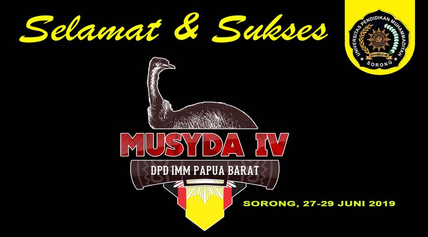 Selamat MUSDYA IV DPD IMM Papua Barat