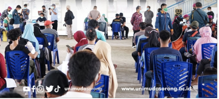 Siapkan Kuliah Tatap Muka, UNIMUDA adakan Vaksinasi Khusus Mahasiswa
