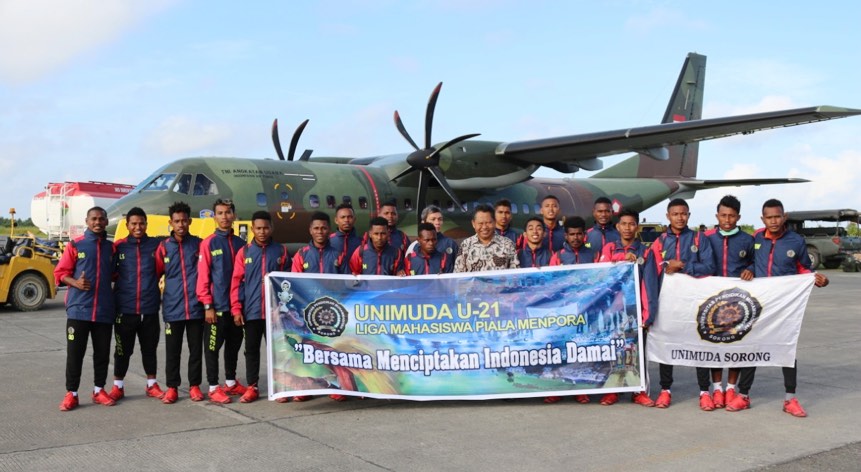 Rektor UNIMUDA Lepas Tim Kesebelasan U-21 untuk Berlaga di Liga Nasional